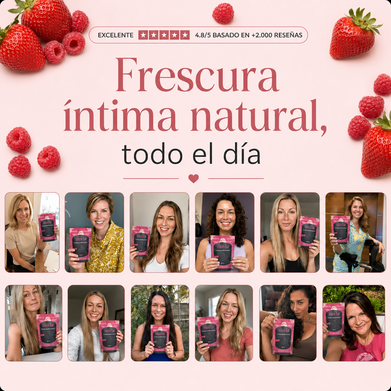 Nuvia™ | Elimina el mal olor íntimo y equilibra el pH