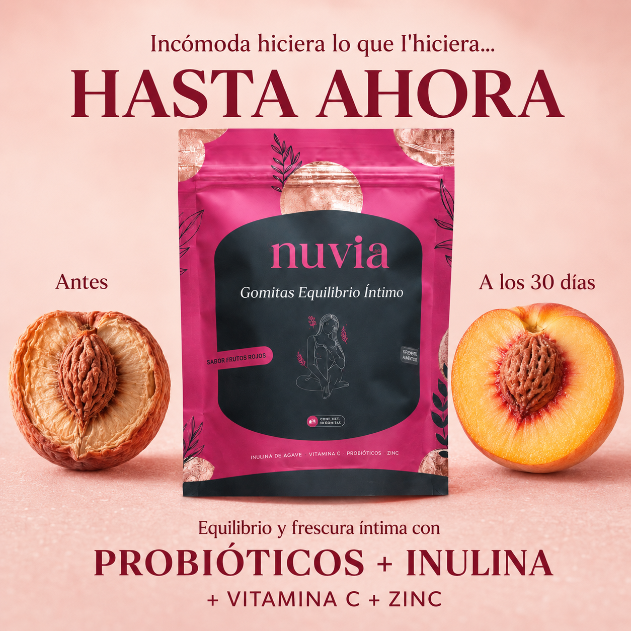 Nuvia™ | Elimina el mal olor íntimo y equilibra el pH