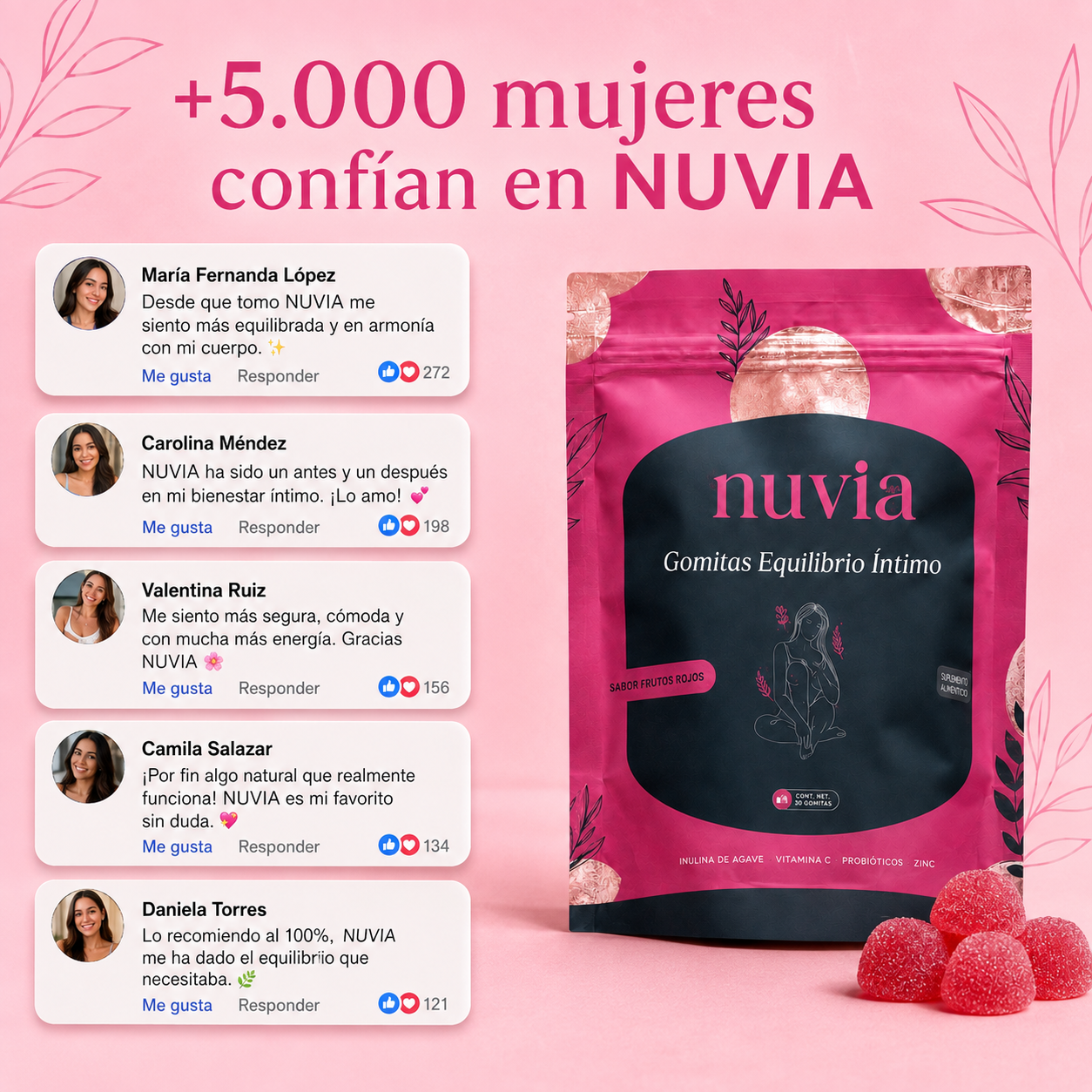Nuvia™ | Elimina el mal olor íntimo y equilibra el pH
